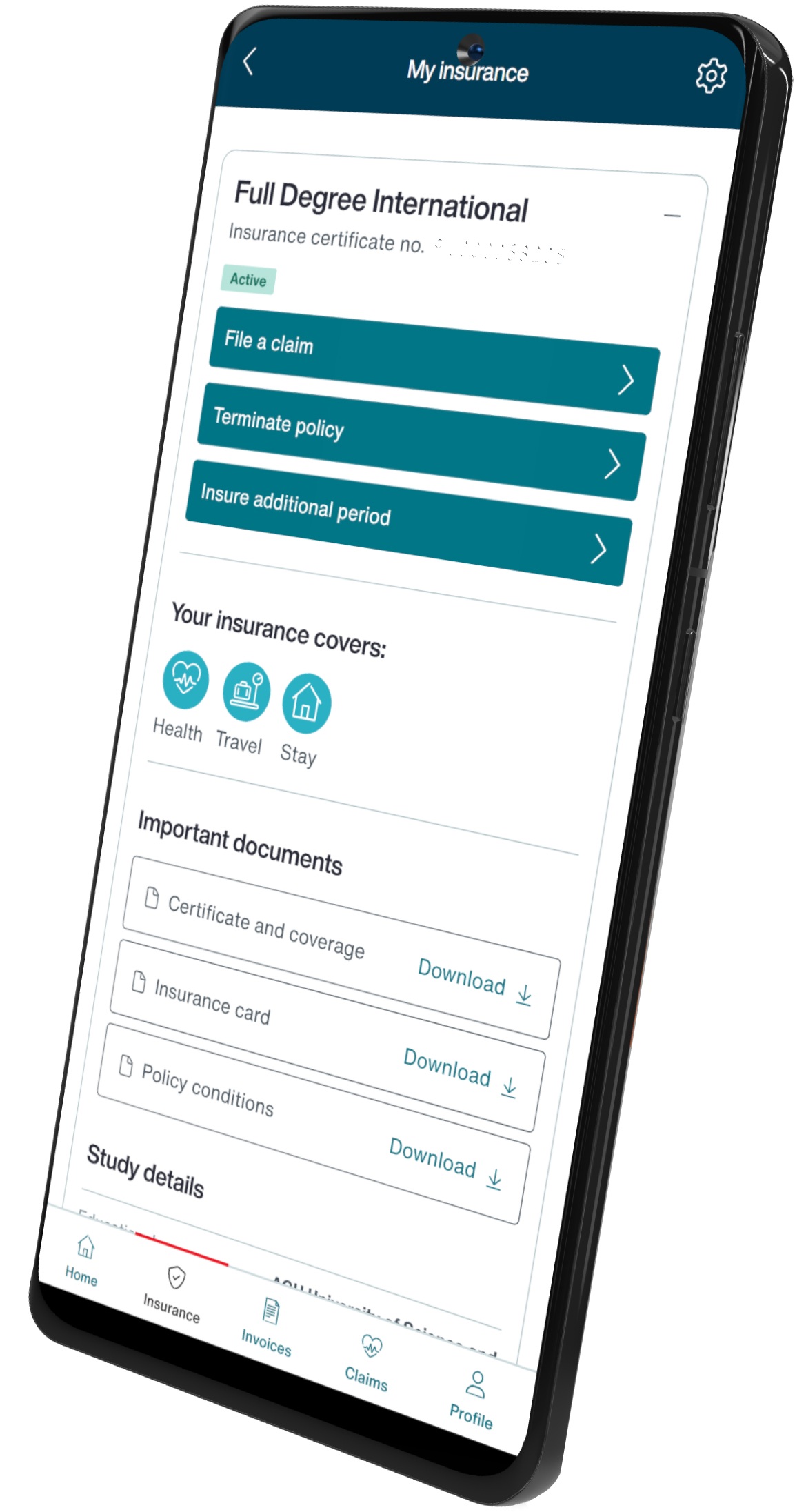 App screenshot